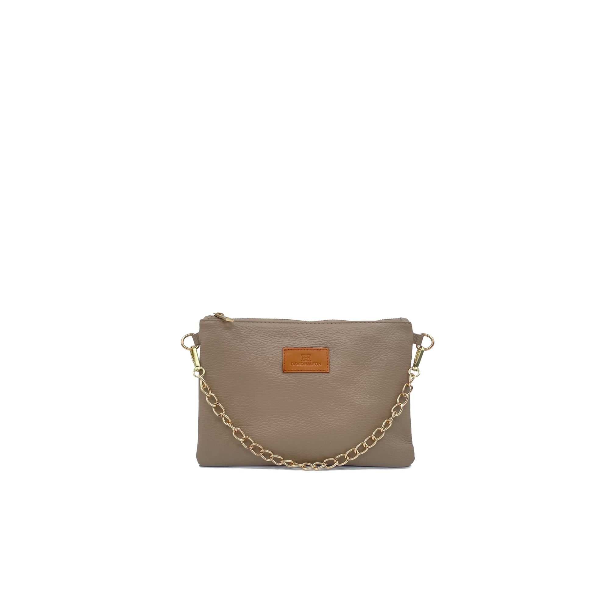 DAVID HALFON Merini - Pochette in pelle martellata S - David Halfon®