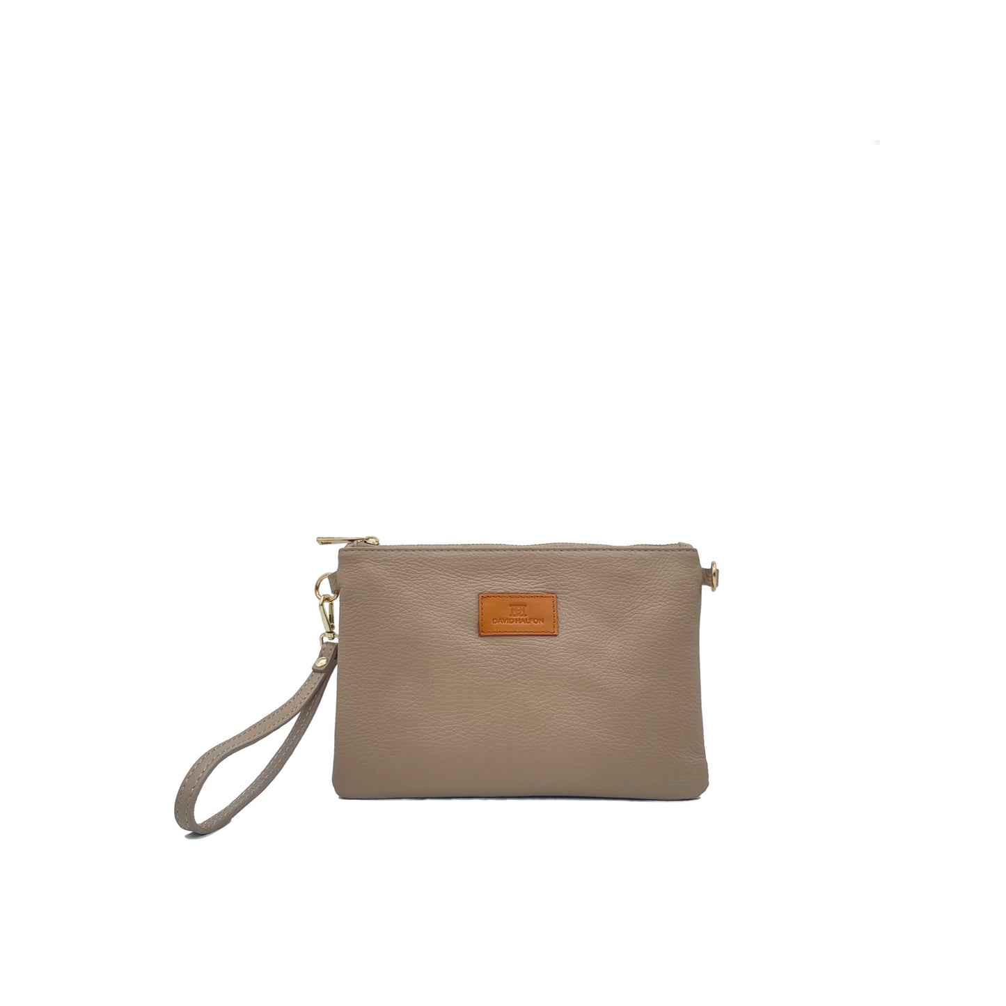 DAVID HALFON Merini - Pochette in pelle martellata S - David Halfon®